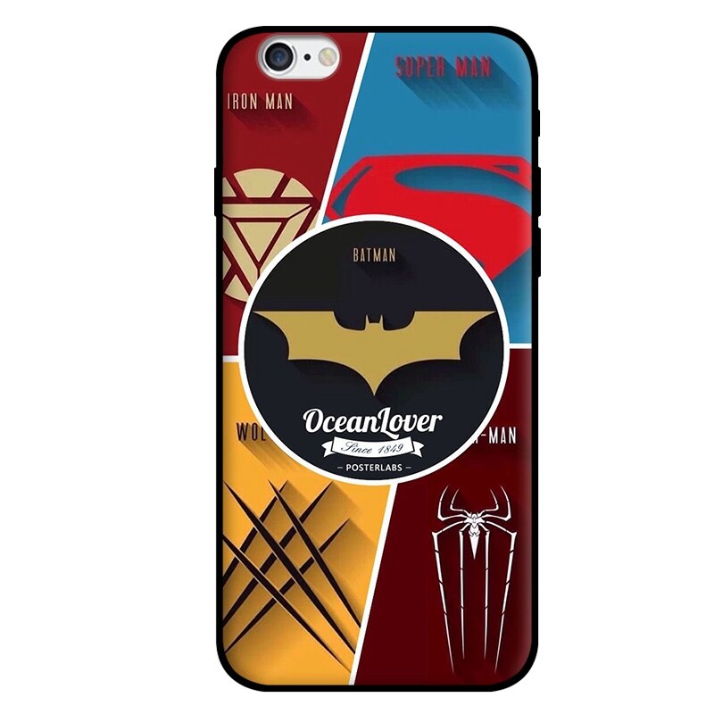 Capa Super Heróis para  iPhone 6 / 6S