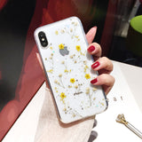 Capa de Silicone Flores para iPhone