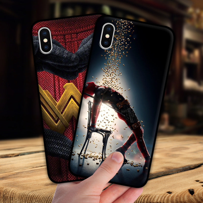 Capa Super Heróis para iPhone X